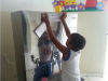 Atividade de adesivagem - Escola EMEI Dilma Calmon - Juazeiro-BA - 22.05.15
