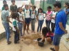 Atividade de arborização - Escola Municipal Professor Walter Gil - 12.11.14 - Petrolina-PE