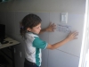 Atividade de Adesivagem na Escola Municipal Professora Zélia Matias, Petrolina-PE, 31.03.2014