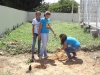Atividade de Arborização na Escola Pe Luiz Cassiano - Petrolina - PE - 06.05.2014