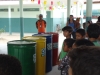 Entrega dos tambores coloridos para Coleta Seletiva na Escola Municipal Prof. Walter Gil - Petrolina-PE - 05.06.2014