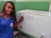 Atividade de Adesivagem na Escola Mãe Vitória - Petrolina-PE - 04.04.2014