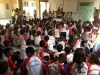 Palestra de saúde ambiental realizada na Escola Municipal Dinorah Albernaz - Juazeiro - BA - 29/08/13